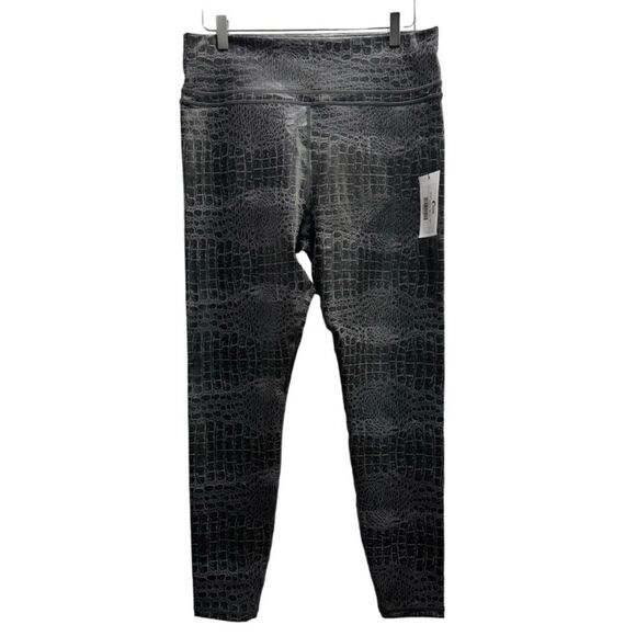 NEW WITH TAGS ZYIA ACTIVE GRAY ARMOR LIGHT N TIGHT 28” LEGGINGS SIZE 8-10 - Picture 2 of 11